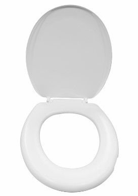 ASSENTO SANITARIO ALMOFADADO BRANCO PLASTILIT