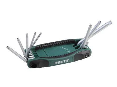 Jogo De Chave Torx Tipo Canivete 8 Peças