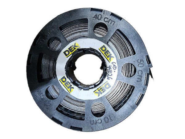 Fita perfurada 17mmx25mts com medidor  dek