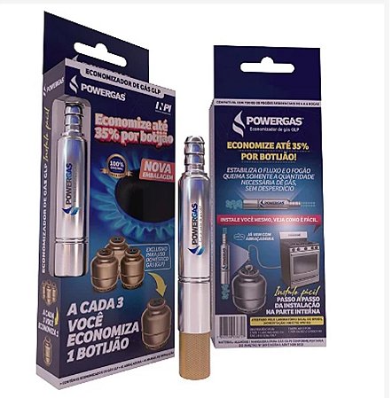 Economizador de gas para fogao residencial (glp)