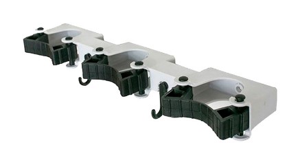 Suporte para vassouras 3 ganchos