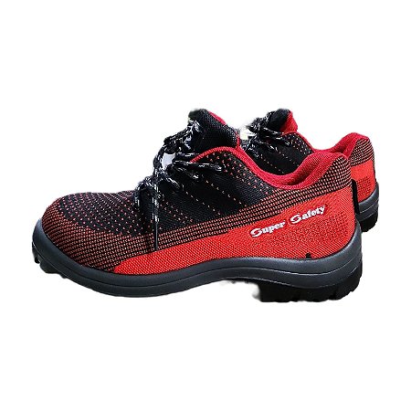 Ca 46333 Sapato Preto / Vermelho B/C N.41