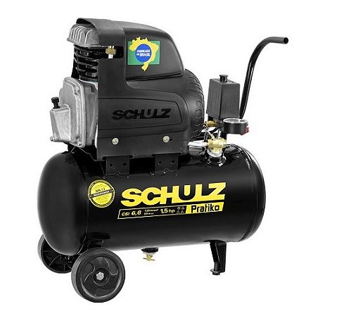 Compressor de Ar 6,6 Pratiko 20L 127V Schulz