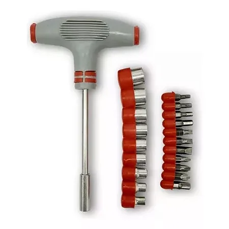 Jogo de Chaves de Precisão Tipo T 21 Peças BFH1280 - Bestfer