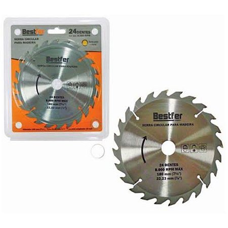 Serra Circular Videa 185X24 7.1/4X24 Bestfer