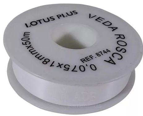 Fita Veda Rosca Teflon 18mm X 50 Metros 8744
