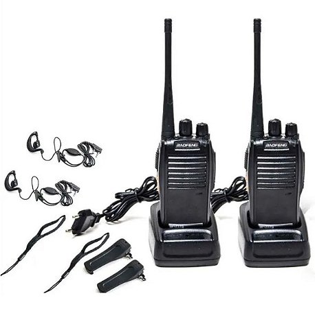 Kit Rádio Comunicador Baofeng 777S
