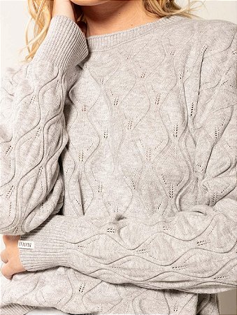 Blusa em Ponto Losango - BIAMAR 11833