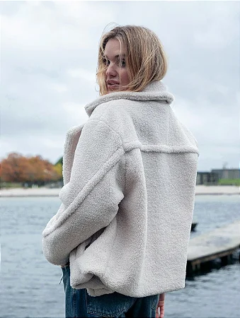 Casaco Oversized com Fechamento em Botões - BIAMAR 51033