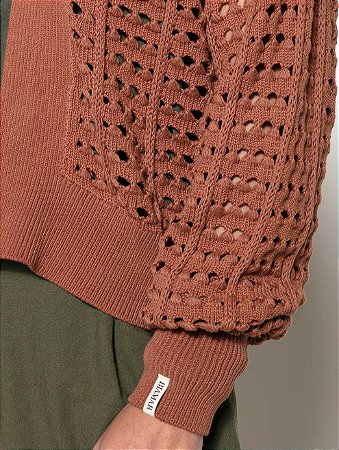 Casaco em Ponto Vazado - BIAMAR 11962