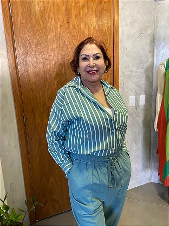 Camisa de Modelagem Ampla e Cava Reta - NORI 47756