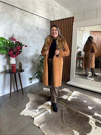 Casaco Alongado com Recortes - AMBICIONE 18983