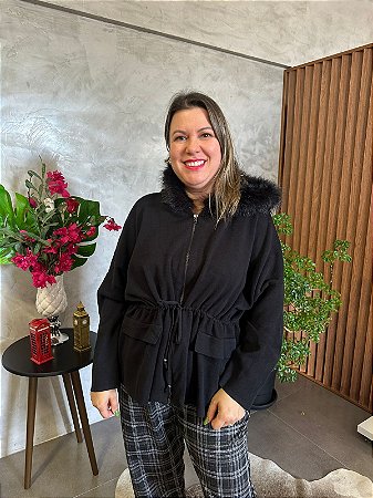 Jaqueta Ombro Caído - AMBICIONE 19026