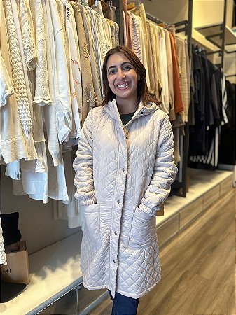 Jaqueta em Matelassê Repelente à Água - DECLARI 07576