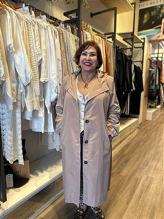 Trench Coat Alongado - DECLARI 36733