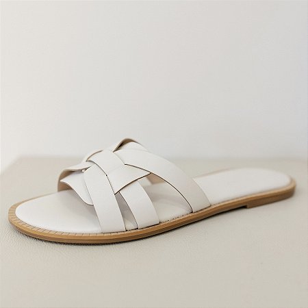 FLAT RASTEIRA OFF WHITE - SUMMER