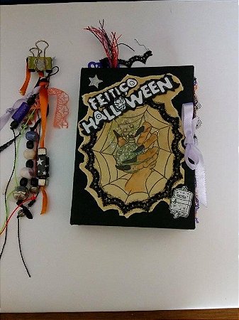 Junk Journal Feitiço Halloween