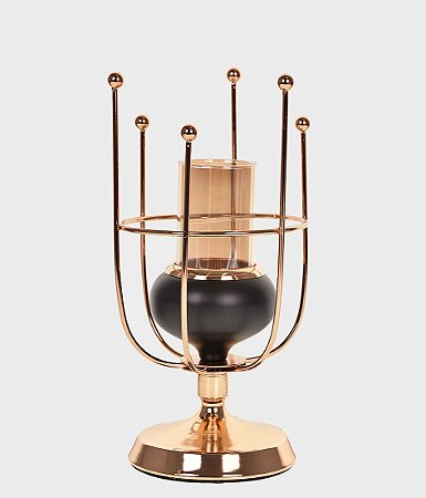 Castiçal Decor Dourado