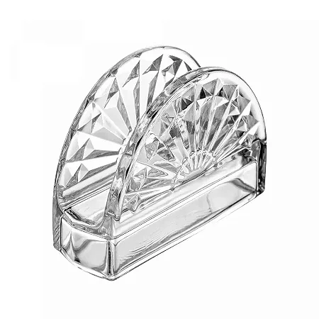 Porta Guardanapos de Cristal Sun