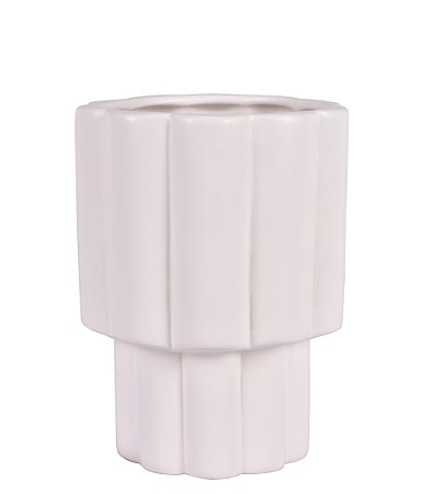 Vaso Cerâmica OffWhite
