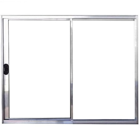 Janela Vitro 2 Folhas Alumínio Brilhante Modular