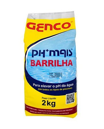 ELEVADOR DE PH BARRILHA GENCO 2KG