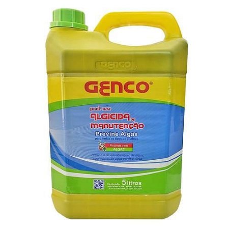 ALGICIDA DE MANUTENÇÃO GENCO 5L