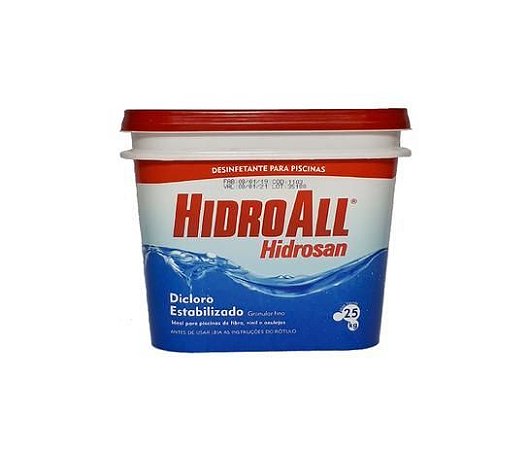 CLORO HIDROSAN PLUS HIDROALL 2,5KG