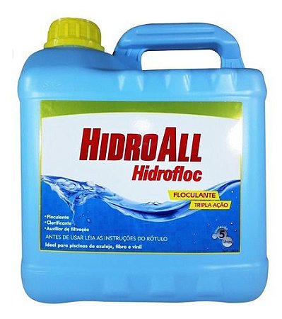 HIDROALL CLARIFICANTE HIDROFLOC 5L