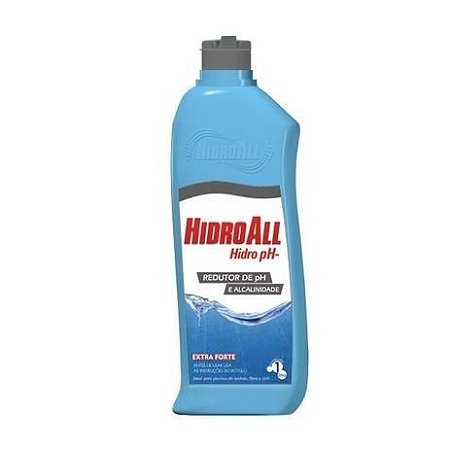 REDUTOR DE PH HIPER FORTE HIDROALL 1L