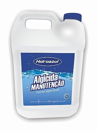 ALGICIDA DE MANUTENÇÃO HIDROAZUL 5L