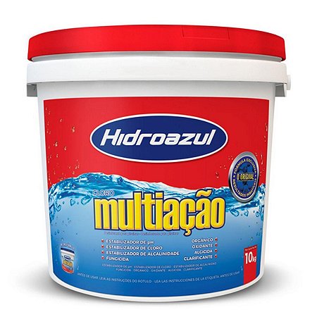 CLORO MULTIAÇÃO HIDROAZUL 10KG