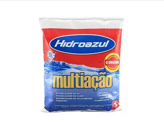 CLORO MULTIAÇÃO HIDROAZUL 1KG