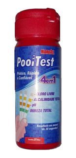 FITA TESTE POOLTEST 4 EM 1 C/25UN HIDROALL
