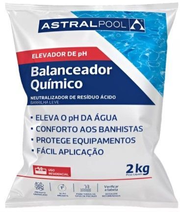 Barrilha Elevador de PH Astralpool Fluidra 2kg