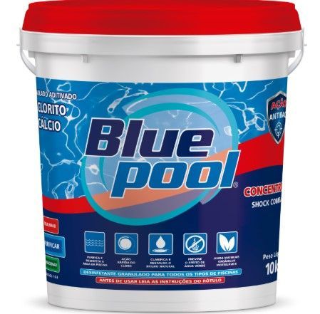 Hipoclorito de Cálcio Shock Combate Fluidra 10kg