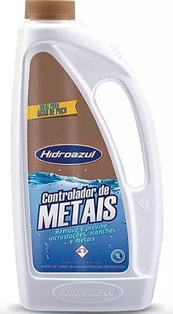 Controlador de Metais para piscina Hidroazul 1 litro