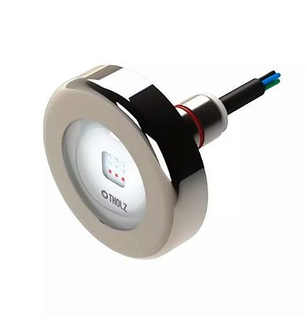 Refletor Led Inox 9W Branco Premium Tholz