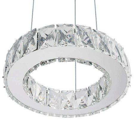 Pendente Tokyo Sobrepor Redondo 860 Branco Neutro 14w Bivolt