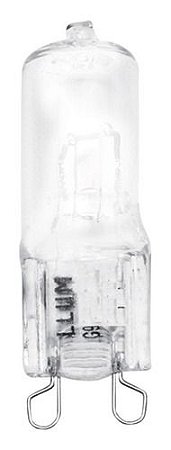 Lampada Halógena Bipino G9 540 Lumens 2700K Branco Quente 42W Bivolt 360 Llum Bronzearte