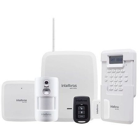 Kit Sistema De Alarme S/ Fio Contra Roubo Amt 8000 - Intelbras - Intelbras - Seg
