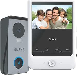 Vídeo Porteiro Cabeado Com Monitor 4.3" Esl-Vpc43 Elsys