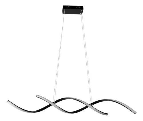 PENDENTE LP-201P PRETO 35W 3000K