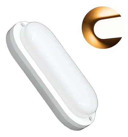 Luminária Tartaruga 20W Branco Quente 3000k Bivolt IP44