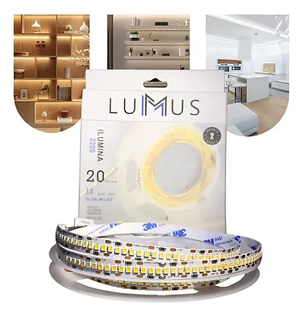 FT 2835 240L 6500K 12V 5M 20W/M 2200LM