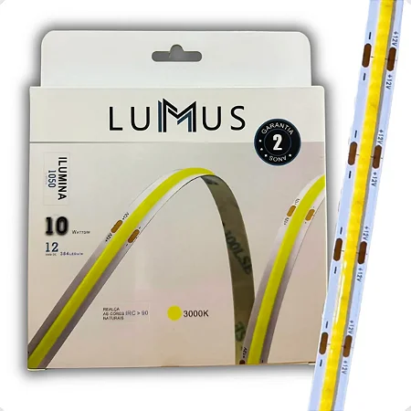 FITA COB STRIP 384L 3000K 12V 5M 10W/M 1050LM