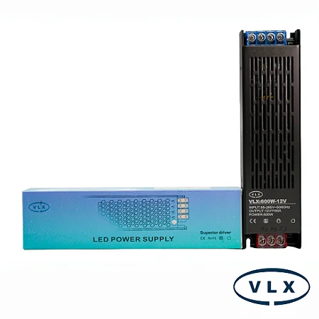 Fonte de Alimentação 12v Chaveada 50A 600w Bivolt