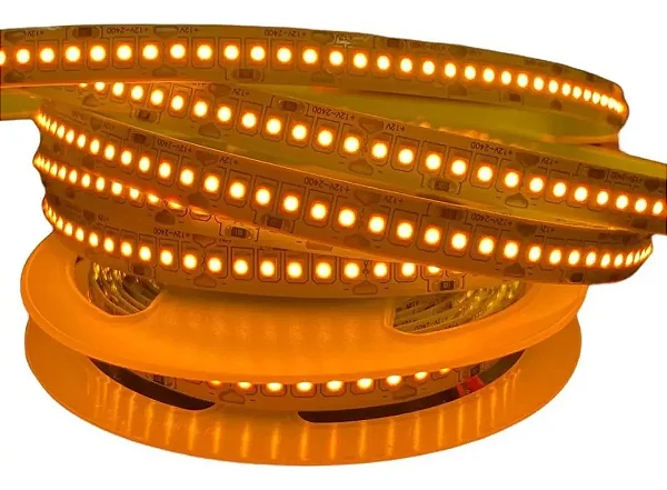 Fita Led 12V 5M 240Led/M  Branco Quente 3000k CTB