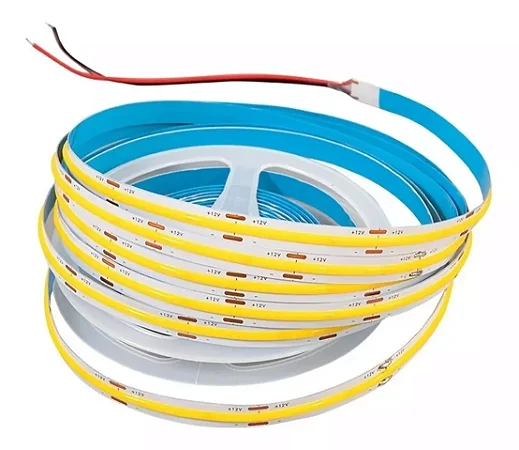 FITA LED COB 127V-2835 320 led/M Ip44 10M Branco Neutro 4000K