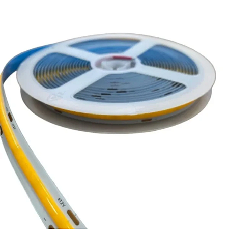 Fita LED COB 320 LEDs 127V 10 Metros Branco Quente 3000K IP20 RL Lighting